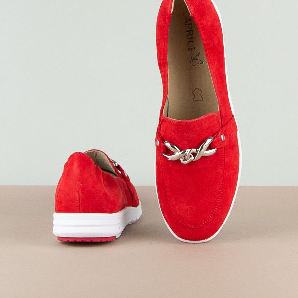 Сліпони Caprice 9-24752-524 Red Suede #6