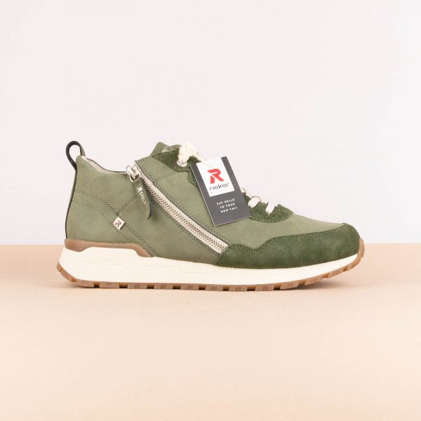 Снікерси  Rieker W0661-54  Green #3
